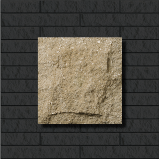 90x90x590 Rocher - Buff